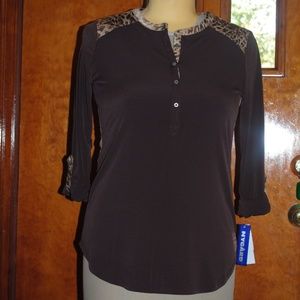 Nygard Animal Print Tunic